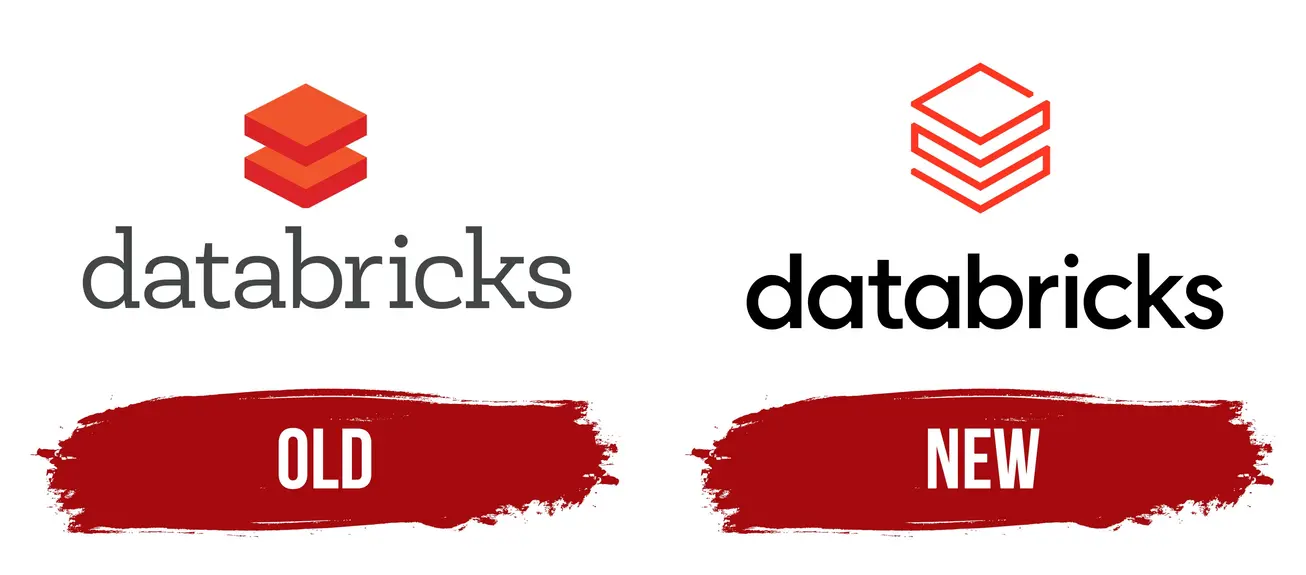 Databricks logo history